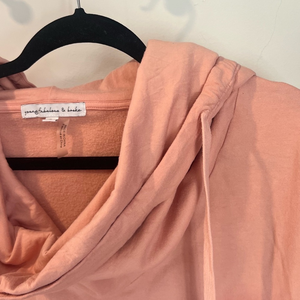 Young Fabulous and Broke Ombré Piper Hoodie Sweatshirt Large - Picture 5 of 8